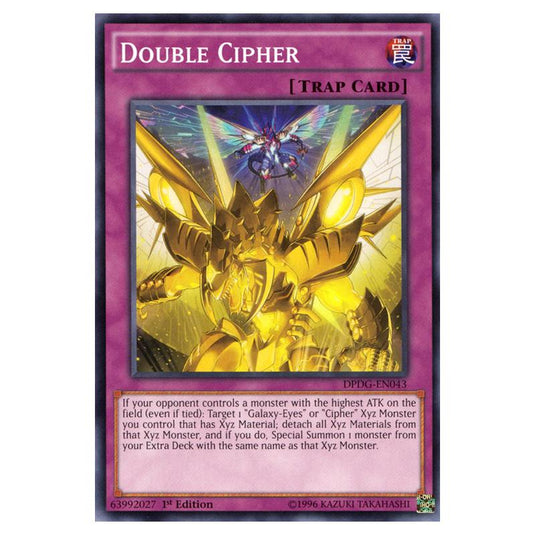 Yu-Gi-Oh! - Duelist Pack - Dimensional Guardians - Double Cipher (Common) DPDG-EN043