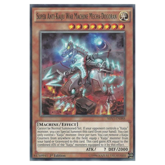 Yu-Gi-Oh! - Shining Victories - Super Anti-Kaiju War Machine Mecha-Dogoran (Rare) SHVI-EN088