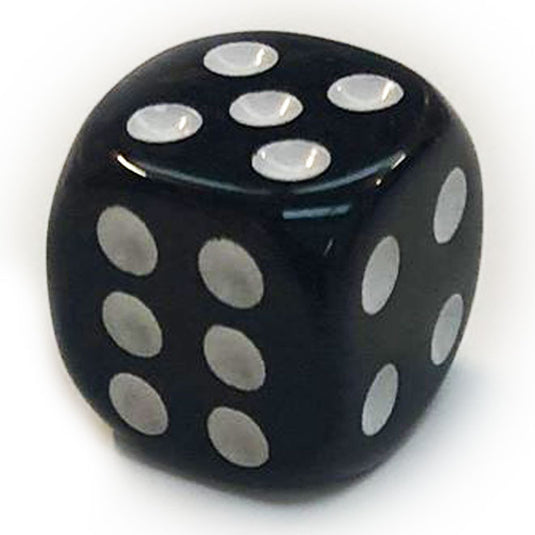 Blackfire Dice - Assorted D6 Dice 16 mm Black