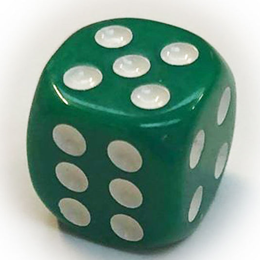 Blackfire Dice - Assorted D6 Dice 16 mm Green