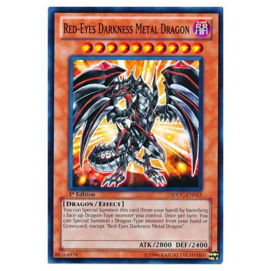 Yu-Gi-Oh! - Dragons Collide Structure Deck - Red-Eyes Darkness Metal Dragon (Common) SDDC-EN013