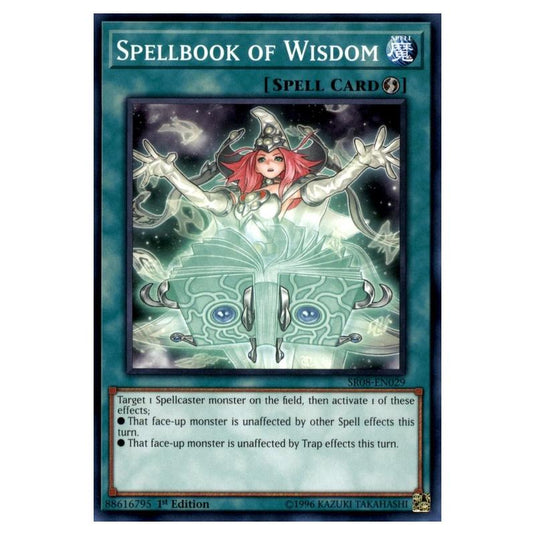 Yu-Gi-Oh! - Structure Deck - Order of the Spellcasters - Spellbook of Wisdom (Common) SR08-EN029