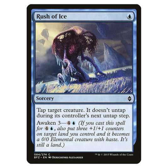 Magic The Gathering - Battle For Zendikar - Rush Of Ice - 84/274