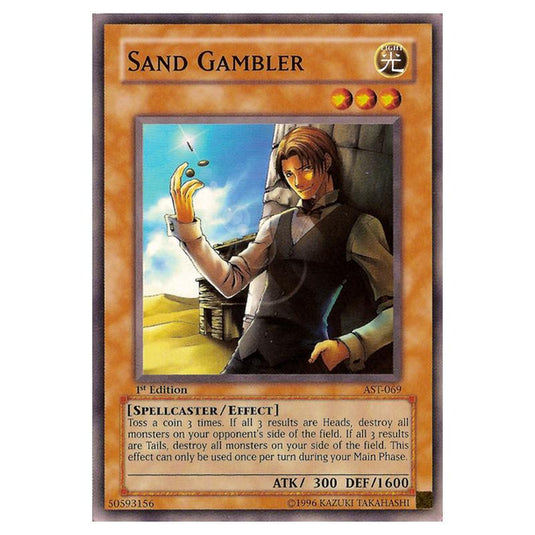Yu-Gi-Oh! - Ancient Sanctuary - Sand Gambler (Common) AST-069