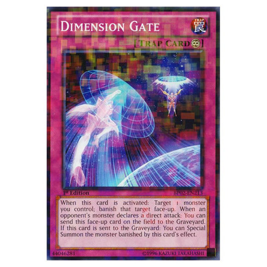 Yu-Gi-Oh! - Battle Pack 2 - War of the Giants - Dimension Gate (Mosaic Rare) BP02-EN213