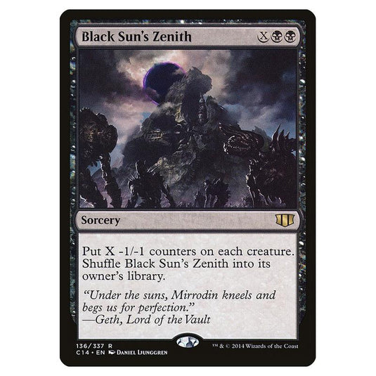 Magic The Gathering - Commander 2014 - Black Sun\\'s Zenith - 136