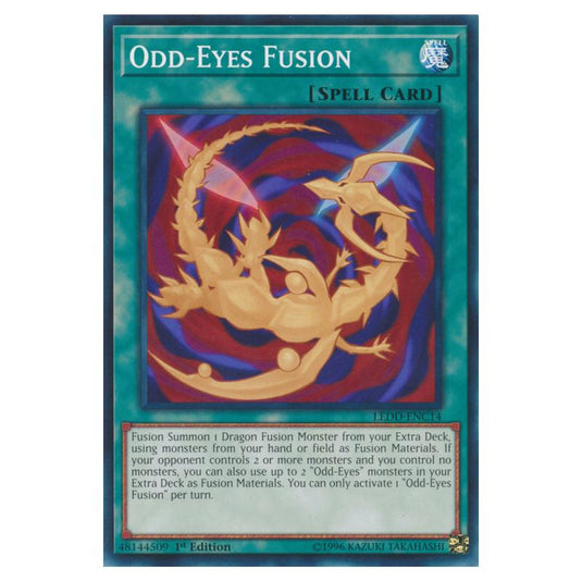 Yu-Gi-Oh! - Legendary Dragon Decks - Odd-Eyes Fusion (Common) LEDD-ENC14