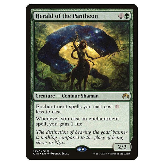 Magic The Gathering - Magic Origins - Herald Of The Pantheon - 180/272