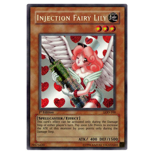 Yu-Gi-Oh! - Legacy of Darkness - Injection Fairy Lily (Secret Rare) LOD-100