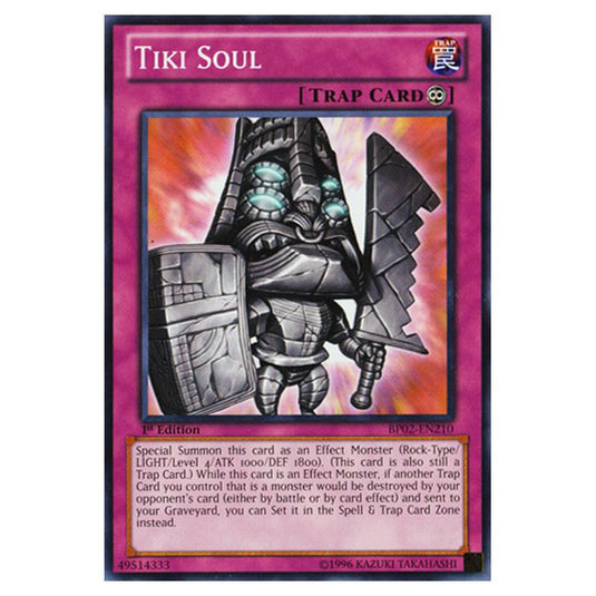 Yu-Gi-Oh! - Battle Pack 2 - War of the Giants - Tiki Soul (Common) BP02-EN210