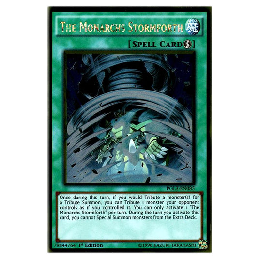 Yu-Gi-Oh! - Premium Gold - Infinite Gold - The Monarchs Stormforth (Gold Rare) PGL3-EN085