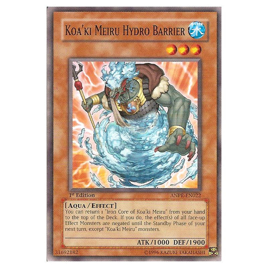 Yu-Gi-Oh! - Ancient Prophecy - Koa\'ki Meiru Hydro Barrier (Common) ANPR-EN022