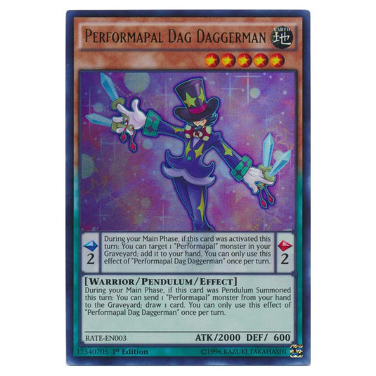 Yu-Gi-Oh! - Raging Tempest - Performapal Dag Daggerman (Ultra Rare) RATE-EN003