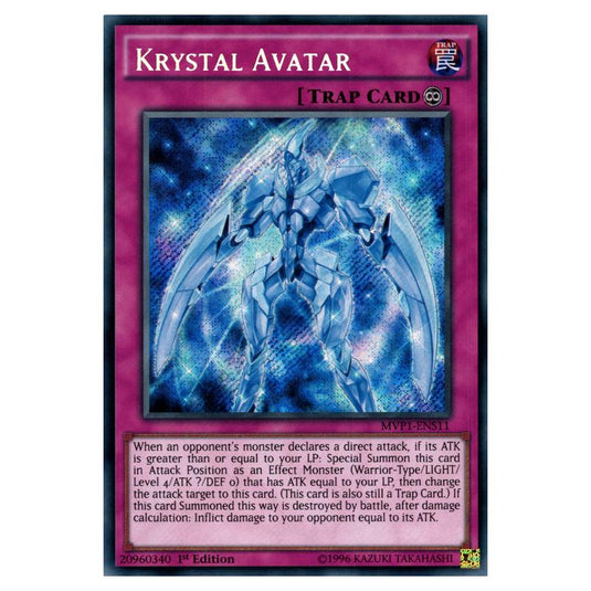Yu-Gi-Oh! - Yu-Gi-Oh! The Dark Side of Dimensions Movie Pack Secret Edition - Krystal Avatar (Secret Rare) MVP1-ENS11