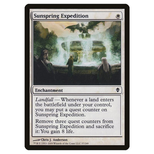 Magic The Gathering - Zendikar - Sunspring Expedition - 37/249 (Foil)