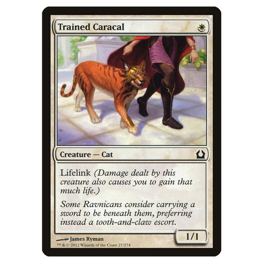 Magic The Gathering - Return To Ravnica - Trained Caracal - 27/274 (Foil)