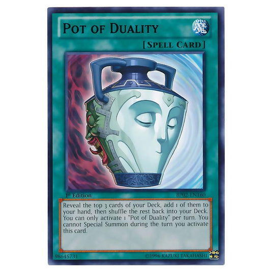 Yu-Gi-Oh! - Battle Pack 2 - War of the Giants - Pot of Duality (Rare) BP02-EN160