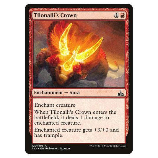 Magic The Gathering - Rivals Of Ixalan - Tilonalli\\'s Crown - 120/196 (Foil)