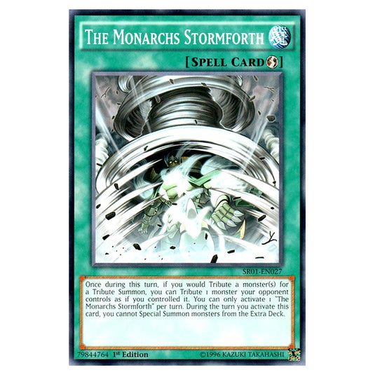 Yu-Gi-Oh! - Emperor of Darkness Structure Deck - The Monarchs Stormforth (Common) SR01-EN027