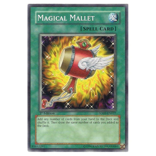 Yu-Gi-Oh! - Structure Deck - Dinosaur's Rage - Magical Mallet (Common) SD09-EN027