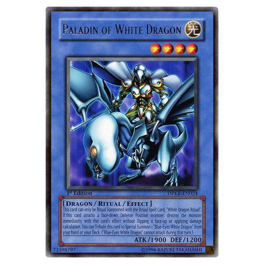 Yu-Gi-Oh! - Duelist Pack - Kaiba - Paladin of White Dragon (Rare) DPKB-EN024