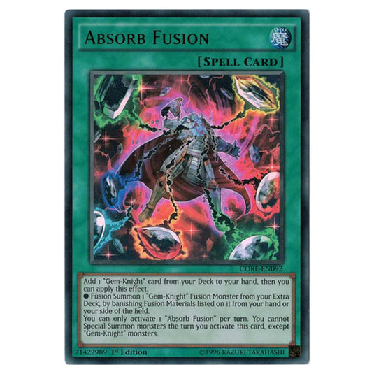 Yu-Gi-Oh! - Clash of Rebellions - Absorb Fusion (Ultra Rare) CORE-EN092
