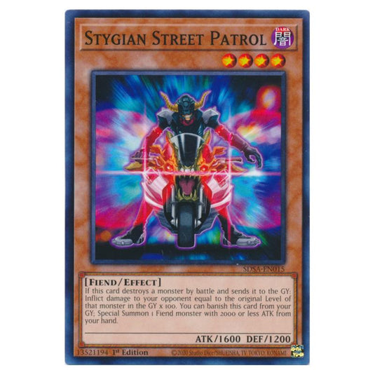 Yu-Gi-Oh! - Structure Deck - Sacred Beasts - Stygian Street Patrol (Common) SDSA-EN015