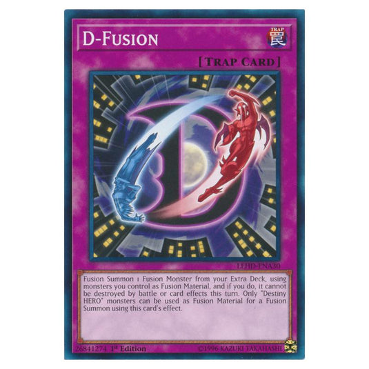 Yu-Gi-Oh! - Legendary Hero Decks - D-Fusion (Common) LEHD-ENA30