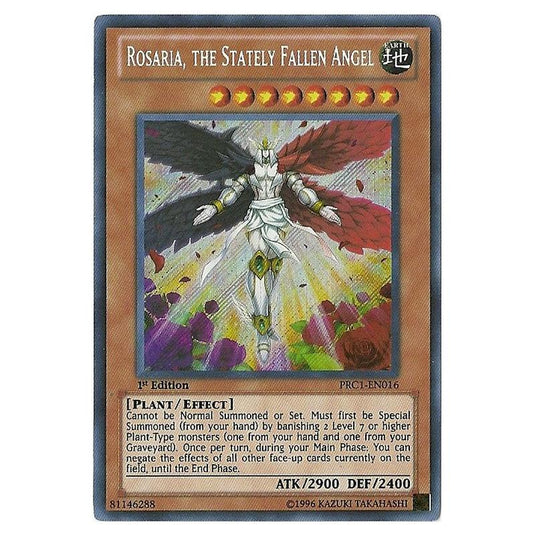 Yu-Gi-Oh! - Premium Collection Tin - Rosaria, the Stately Fallen Angel (Secret Rare) PRC1-EN016