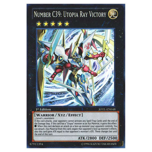 Yu-Gi-Oh! - Judgment of the Light - Number C39: Utopia Ray Victory (Super Rare) JOTL-EN048