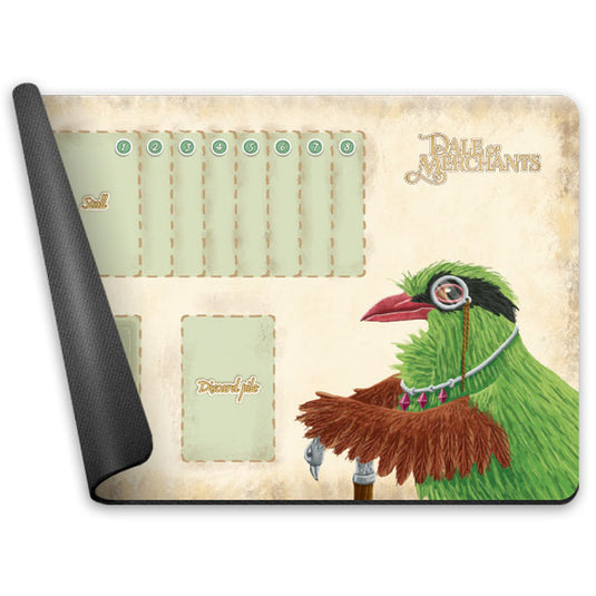 Dale of Merchants - One Player Playmat - Green Magpie