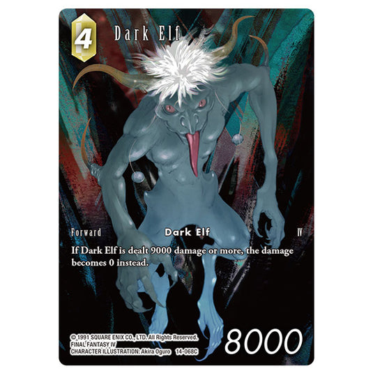 Final Fantasy - Opus 14 - Dark Elf - Full Art Foil - (14-068C)