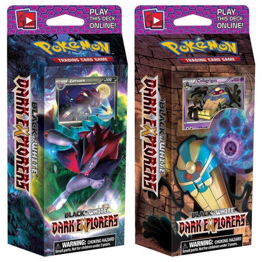 Pokemon - Black & White - Dark Explorers - Theme Decks - Raiders + Shadows