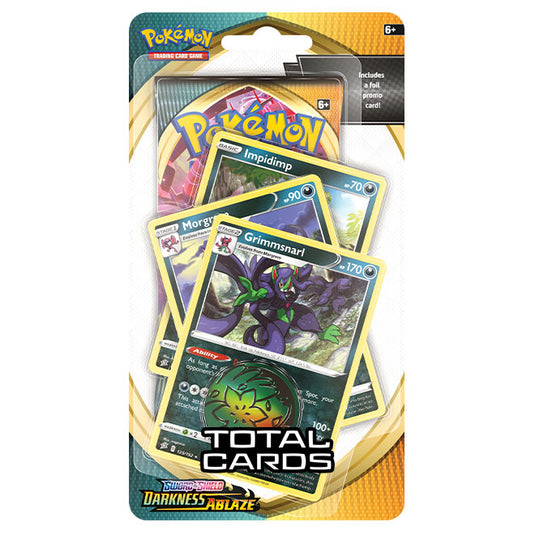 Pokemon - Sword & Shield - Darkness Ablaze - Premium Checklane Blister - Grimmsnarl
