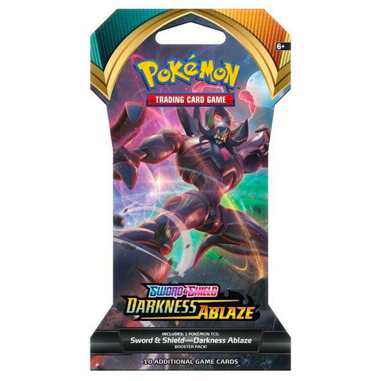 Pokemon - Sword & Shield - Darkness Ablaze - Sleeved Booster