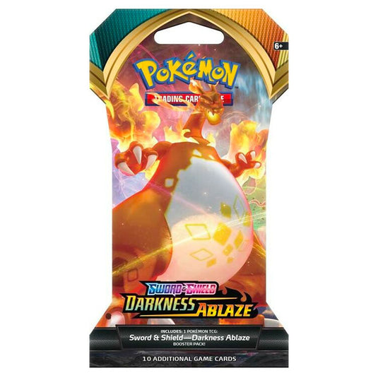 Pokemon - Sword & Shield - Darkness Ablaze - Sleeved Booster