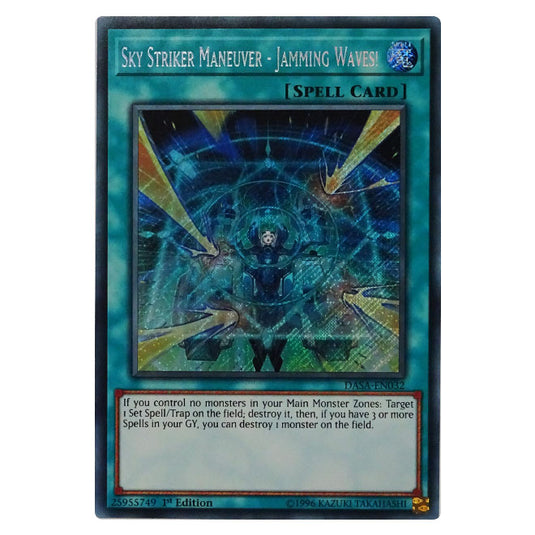 Yu-Gi-Oh! - Dark Saviors - Sky Striker Maneuver - Jamming Waves! (Super Rare) DASA-032