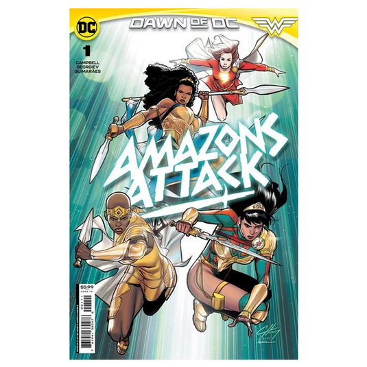 Amazons Attack - Issue 1 Cover A Clayton Henry
