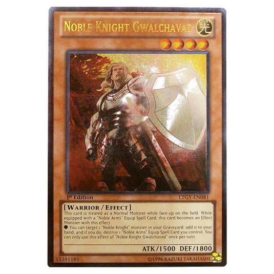 Yu-Gi-Oh! - Lord of the Tachyon Galaxy - Noble Knight Gwalchavad (Ultimate Rare) LTGY-EN081