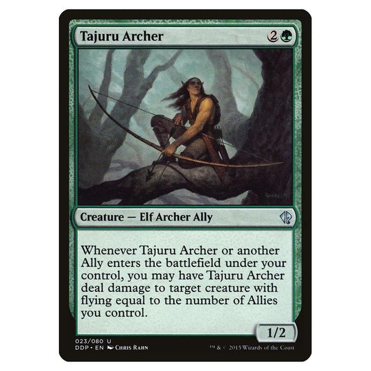 Magic the Gathering - Duel Decks: Zendikar vs. Eldrazi - Tajuru Archer - 23