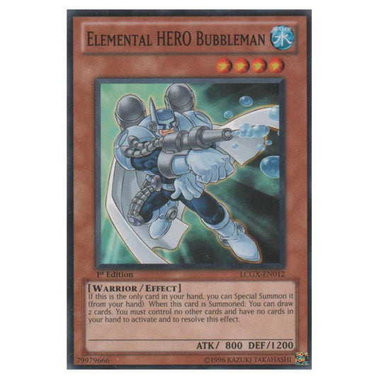Yu-Gi-Oh! - Legendary Collection 2 - The Duel Academy Years Mega Pack - Elemental HERO Bubbleman (Common) LCGX-EN012