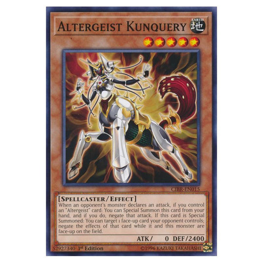 Yu-Gi-Oh! - Circuit Break - Altergeist Kunquery (Common) CIBR-EN015