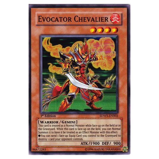 Yu-Gi-Oh! - Warriors' Strike Structure Deck - Evocator Chevalier (Super Rare) SDWS-EN002