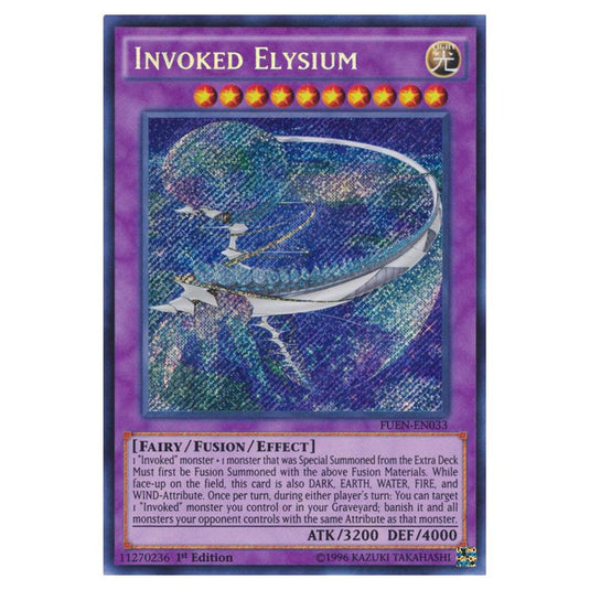 Yu-Gi-Oh! - Fusion Enforcers - Invoked Elysium (Secret Rare) FUEN-EN033
