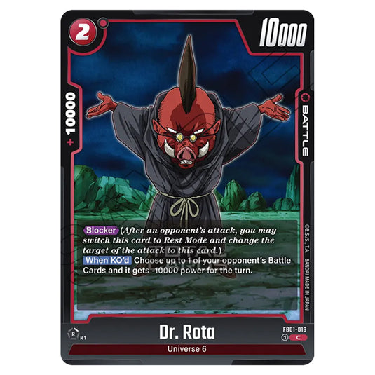 Dragon Ball Super - Fusion World - FB01 - Awakened Pulse - Dr. Rota (Common) - FB01-019