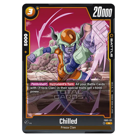 Dragon Ball Super - Fusion World - FB01 - Awakened Pulse - Chilled (Rare) - FB01-121