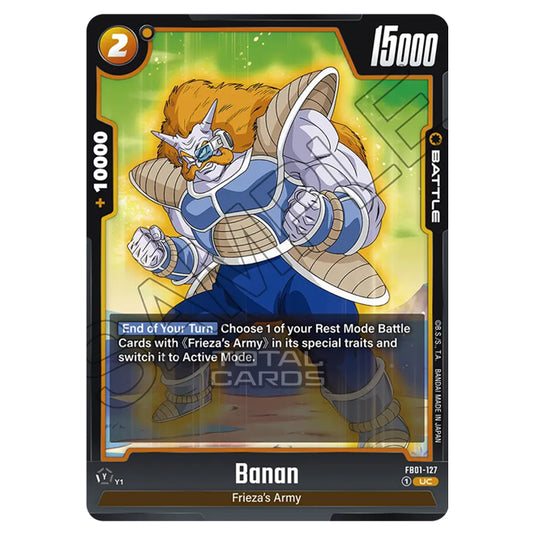 Dragon Ball Super - Fusion World - FB01 - Awakened Pulse - Banan (Uncommon) - FB01-127