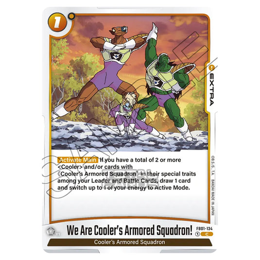 Dragon Ball Super - Fusion World - FB01 - Awakened Pulse - We Are Cooler's Armored Squadron! (Common) - FB01-134