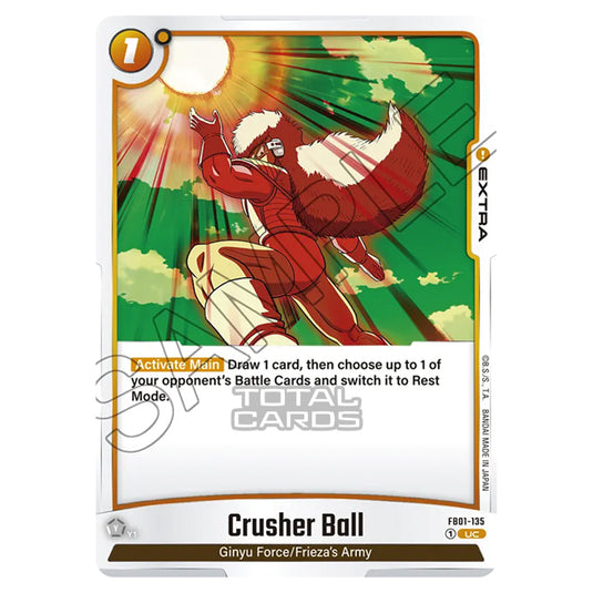 Dragon Ball Super - Fusion World - FB01 - Awakened Pulse - Crusher Ball (Uncommon) - FB01-135