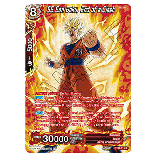 Dragon Ball Super - B24 - Beyond Generations - SS Son Goku, End of a Clash - BT24-010-SPR